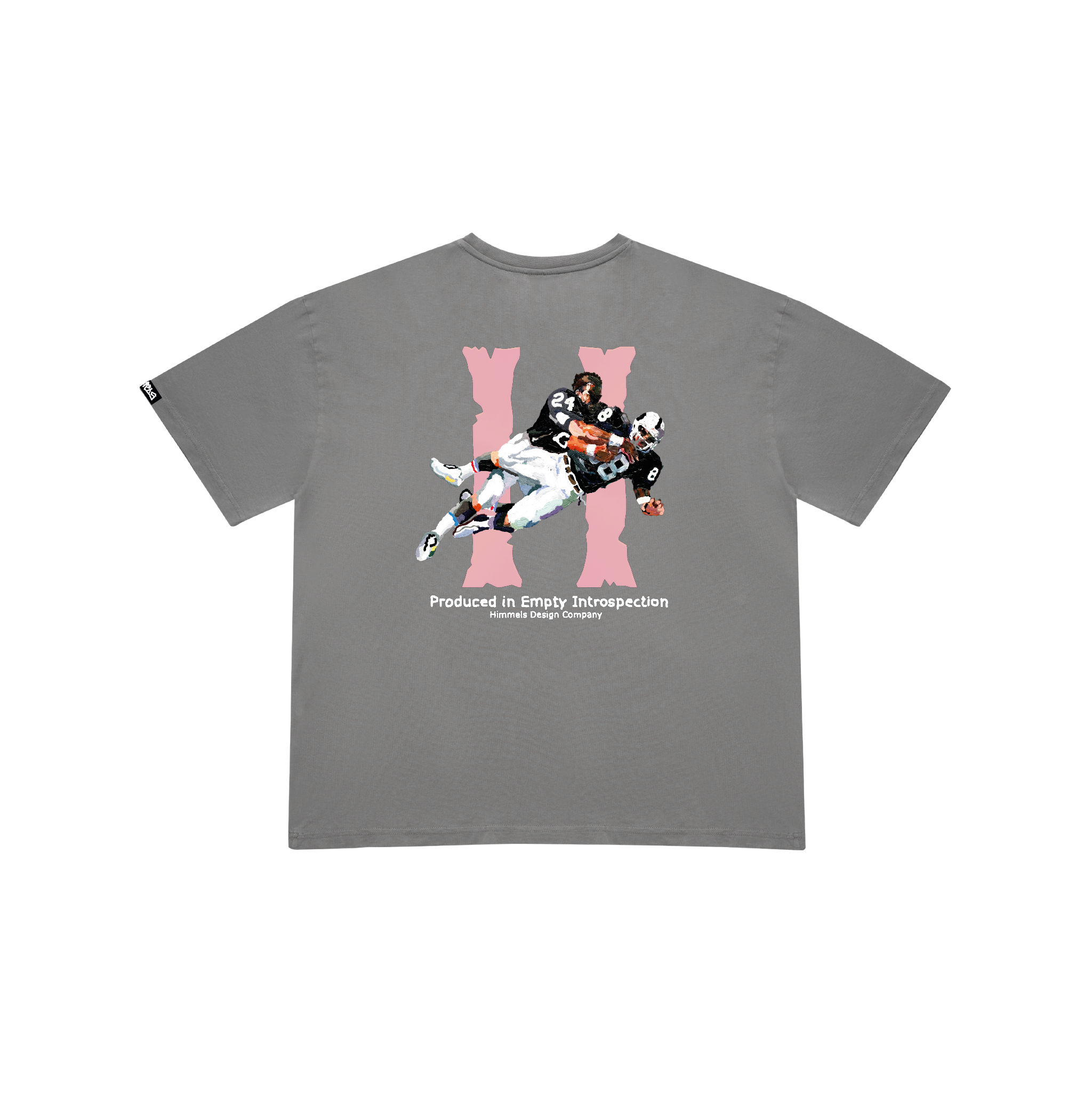 CAMISETA BROKEN BONES CHARCOAL