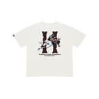 CAMISETA BROKEN BONES BLANCA