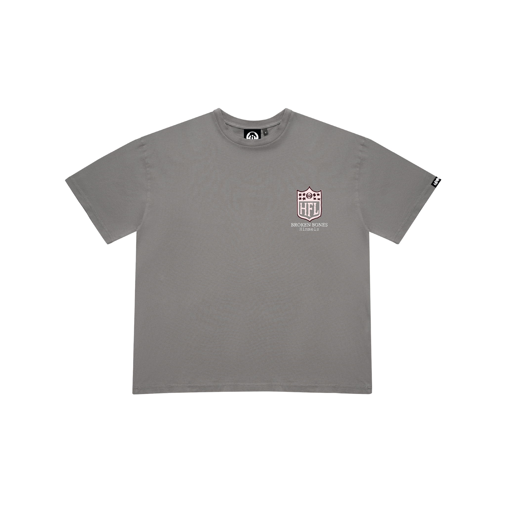 CAMISETA BROKEN BONES CHARCOAL