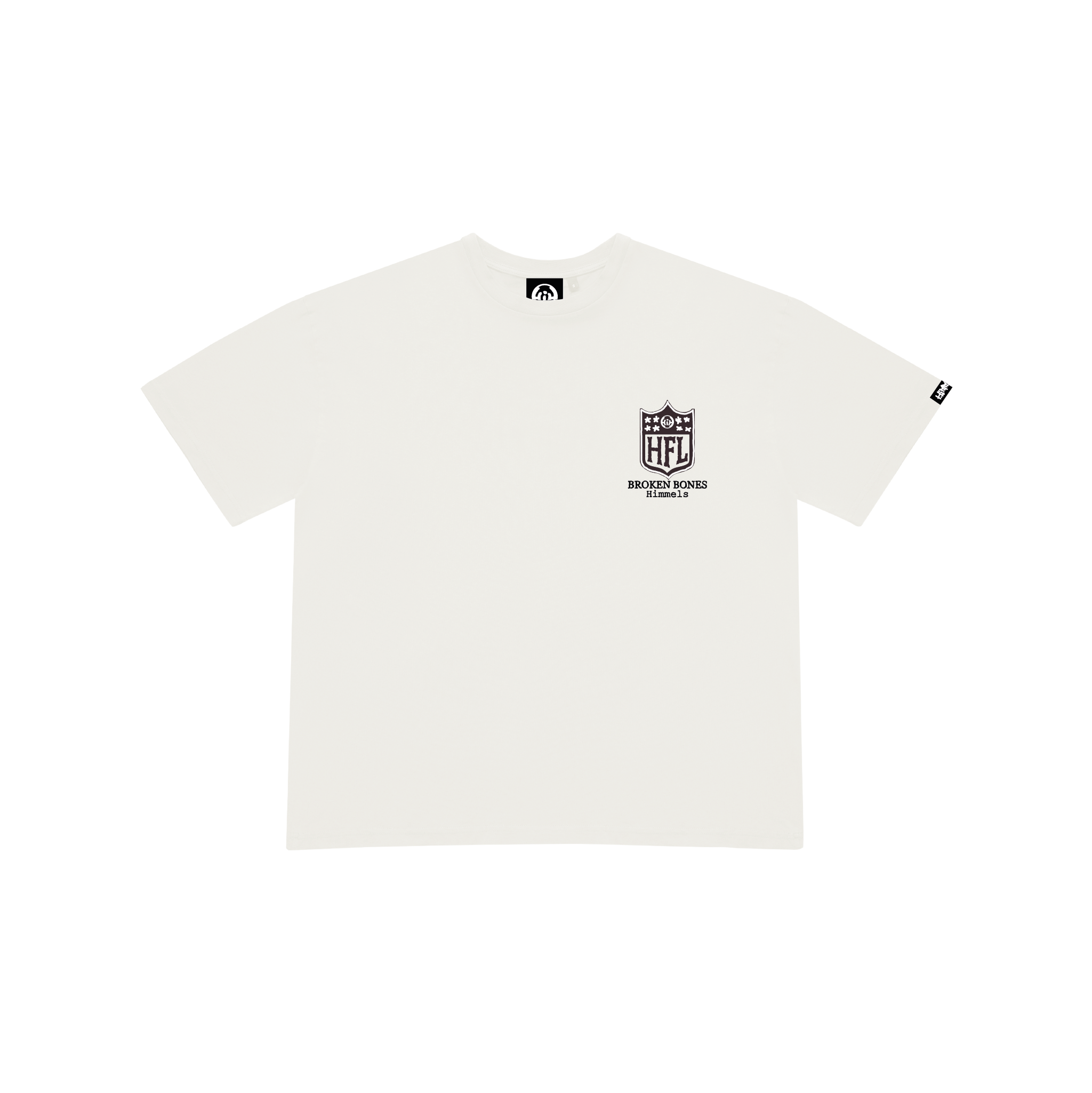 CAMISETA BROKEN BONES BLANCA