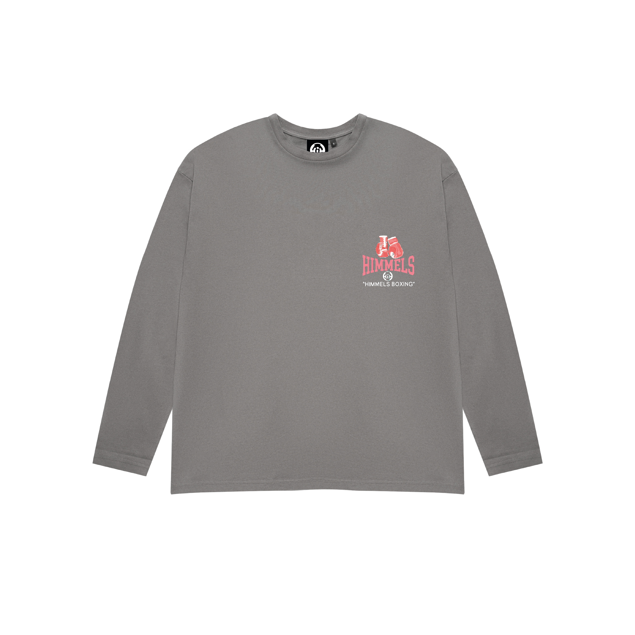 CAMISETA BOXING MANGA LARGA CHARCOAL