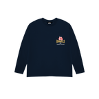 CAMISETA BOXING MANGA LARGA AZUL MARINO