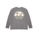 CAMISETA BOXING MANGA LARGA CHARCOAL