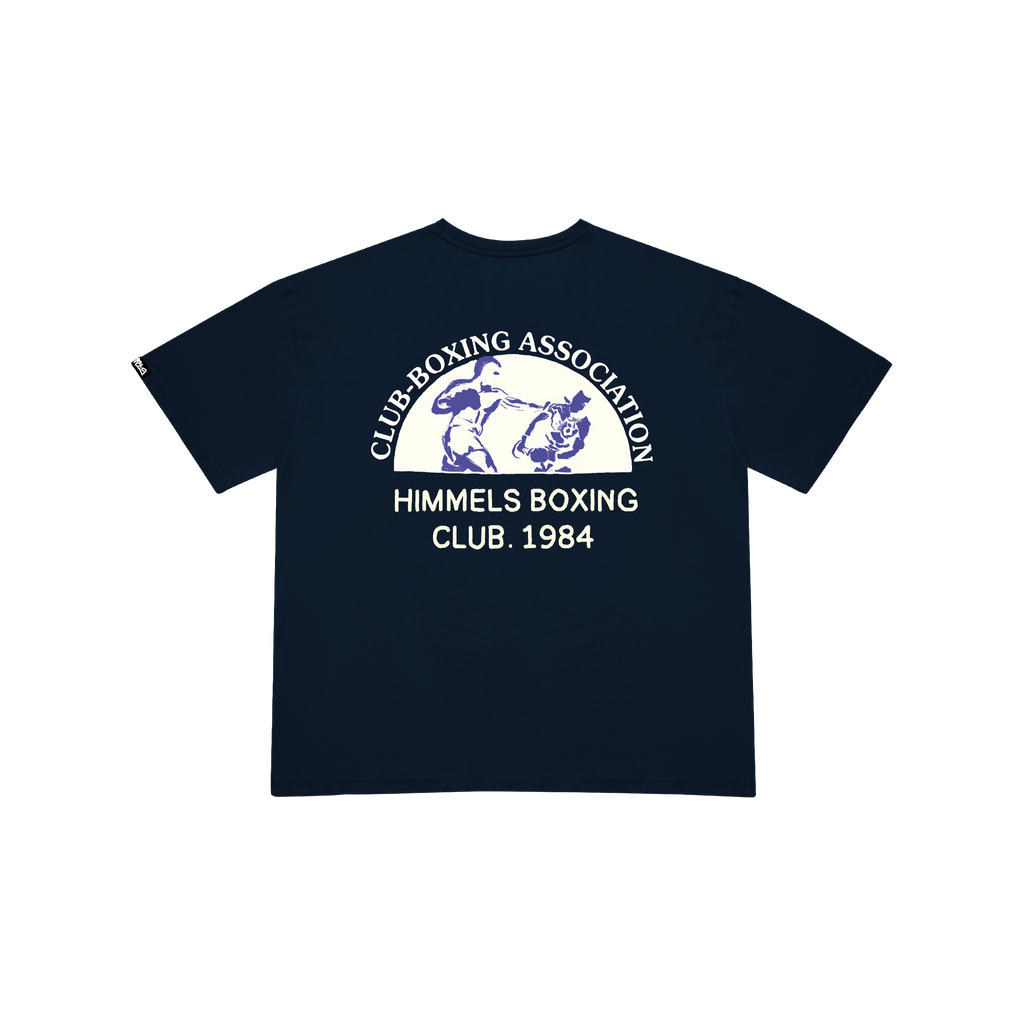 CAMISETA BOXING AZUL MARINO