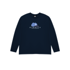 CAMISETA COLORS CHANGING MANGA LARGA AZUL MARINO