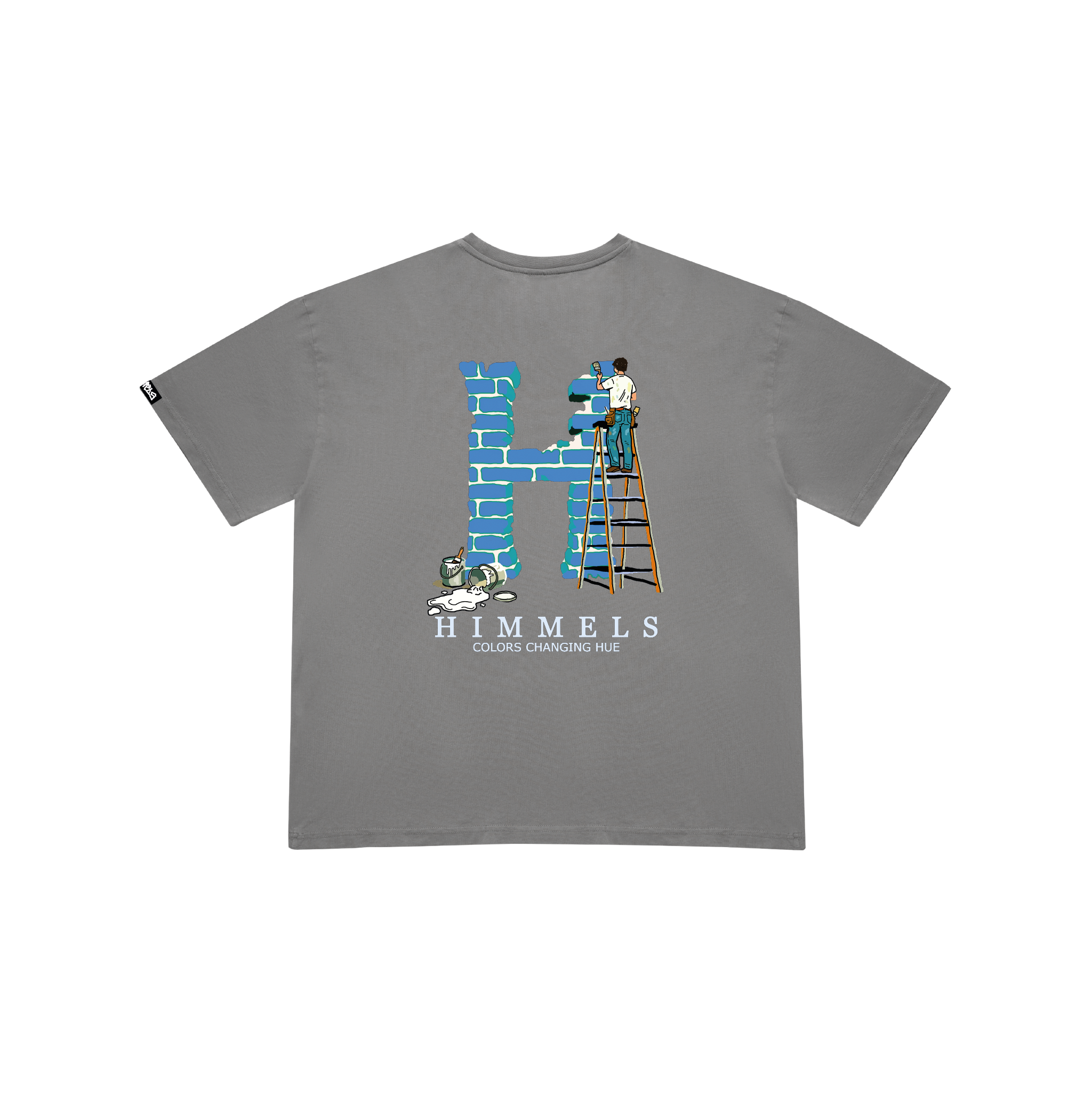 CAMISETA COLORS CHANGING CHARCOAL