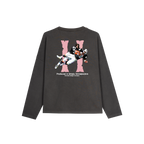 SUDADERA SIN CAPUCHA BROKEN BONES CHARCOAL