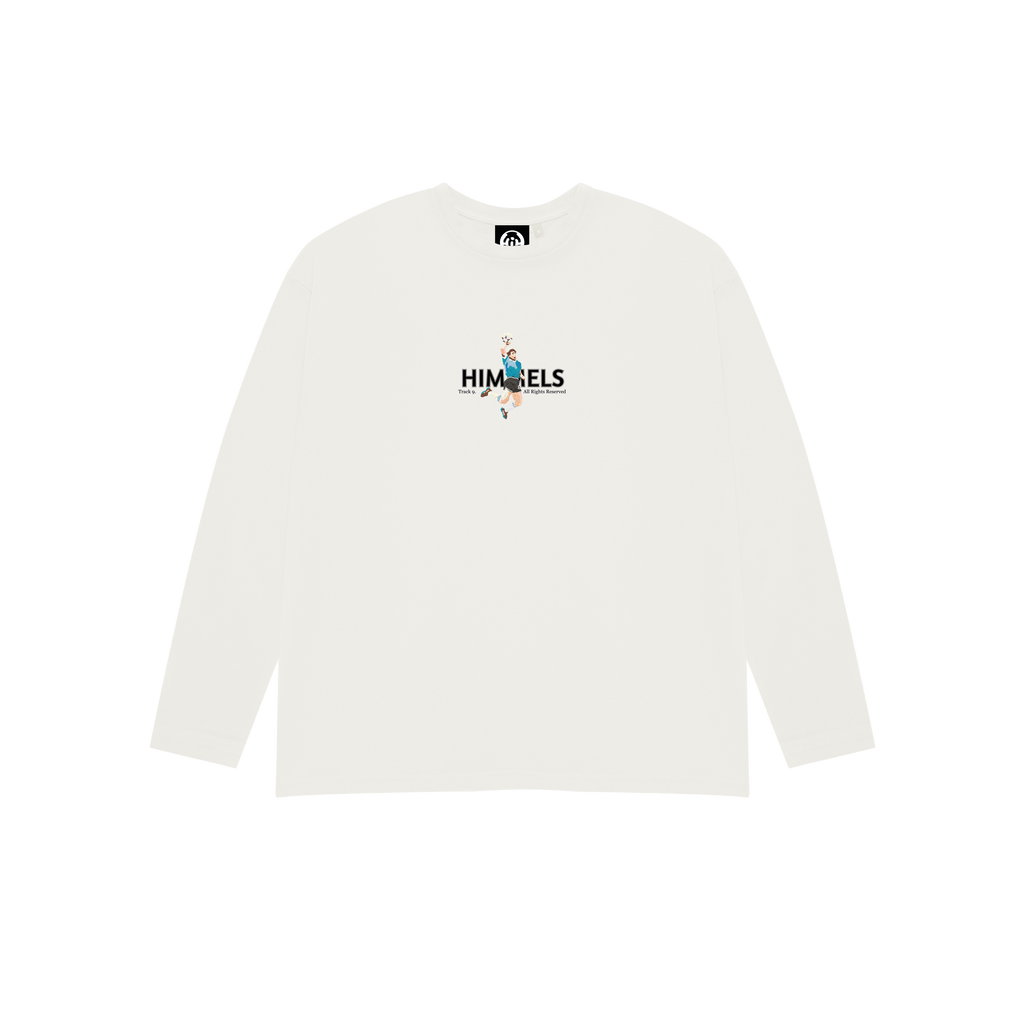 CAMISETA FOOTY SHOWDOWN MANGA LARGA WHITE