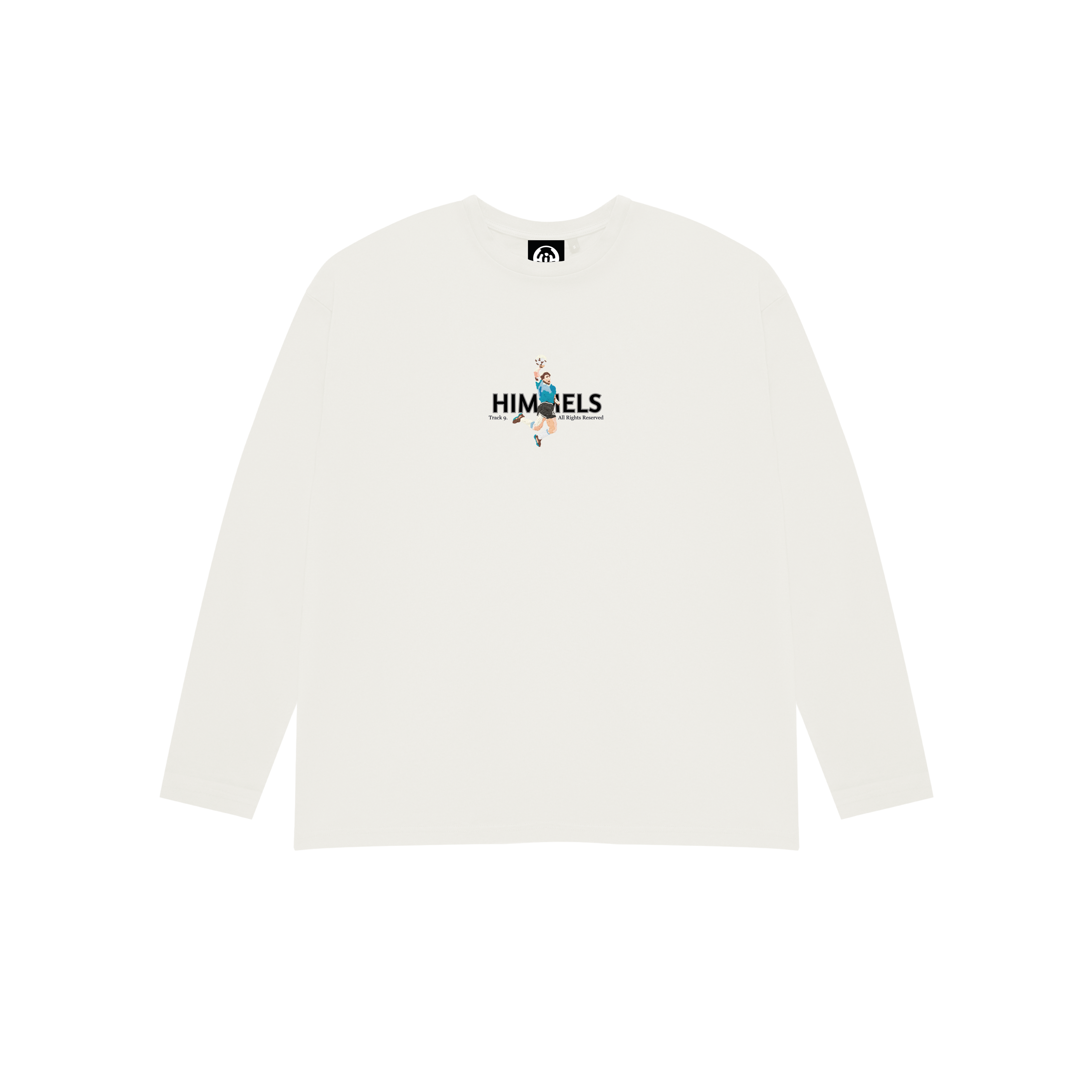 CAMISETA FOOTY SHOWDOWN MANGA LARGA WHITE