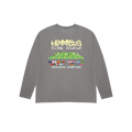 CAMISETA FOOTY SHOWDOWN MANGA LARGA CHARCOAL
