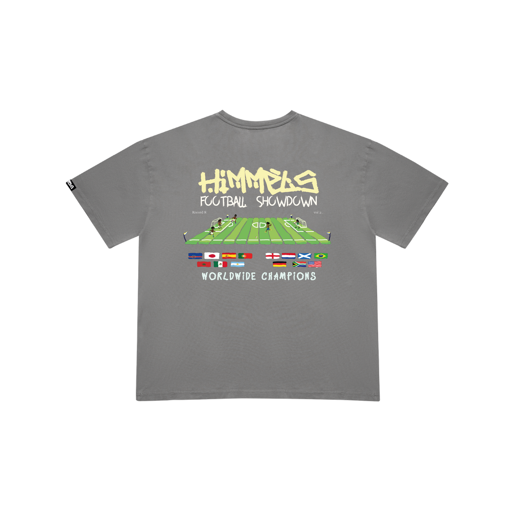 CAMISETA FOOTY SHOWDOWN CHARCOAL