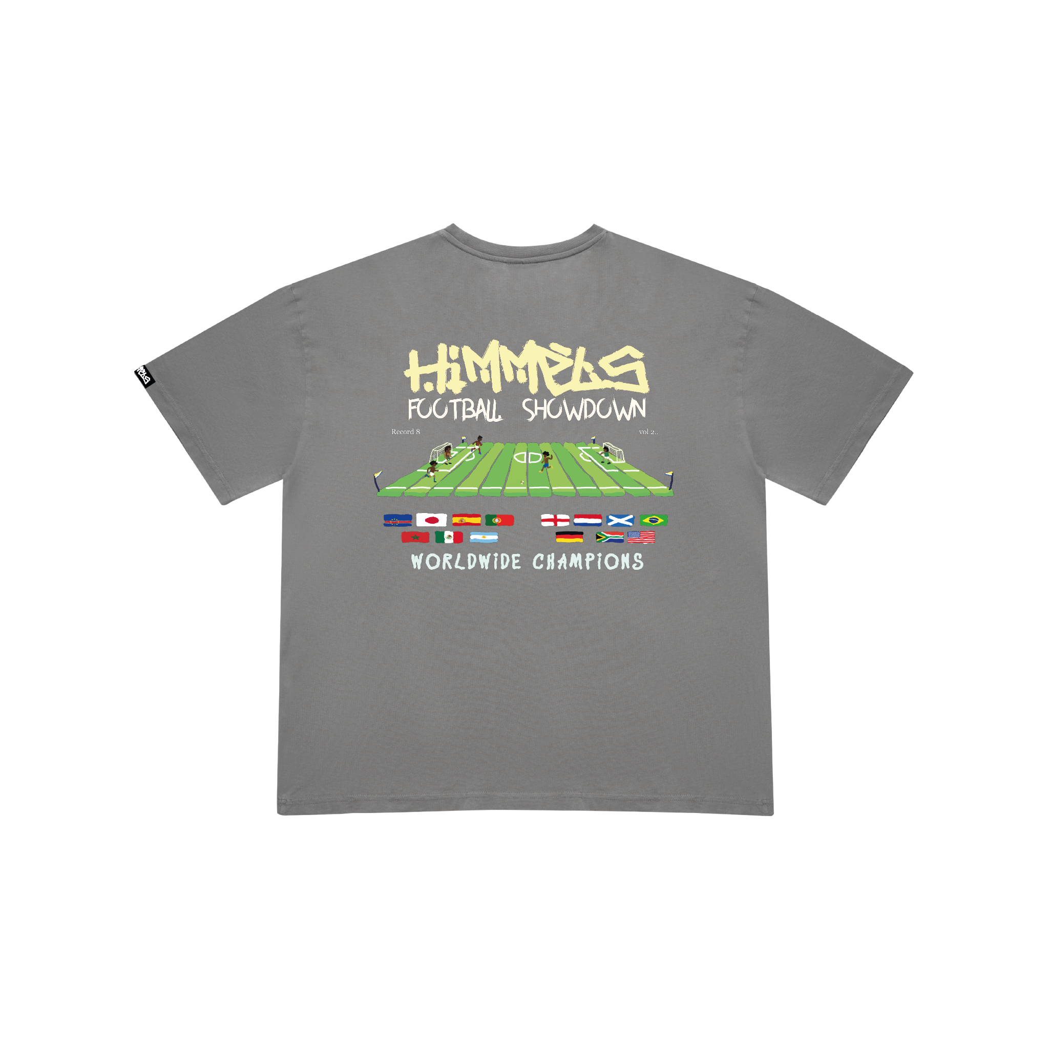 CAMISETA FOOTY SHOWDOWN CHARCOAL