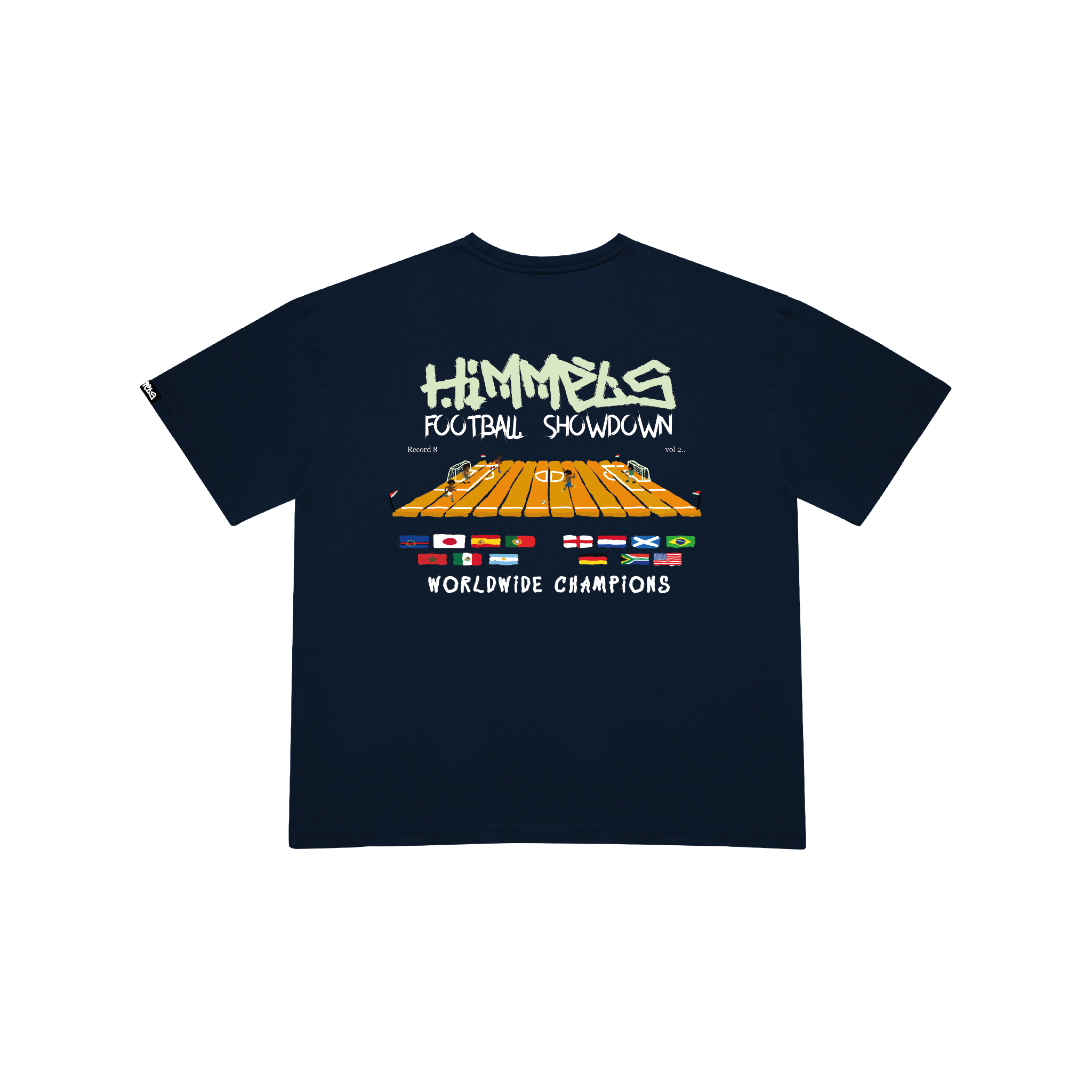CAMISETA FOOTY SHOWDOWN NAVY BLUE