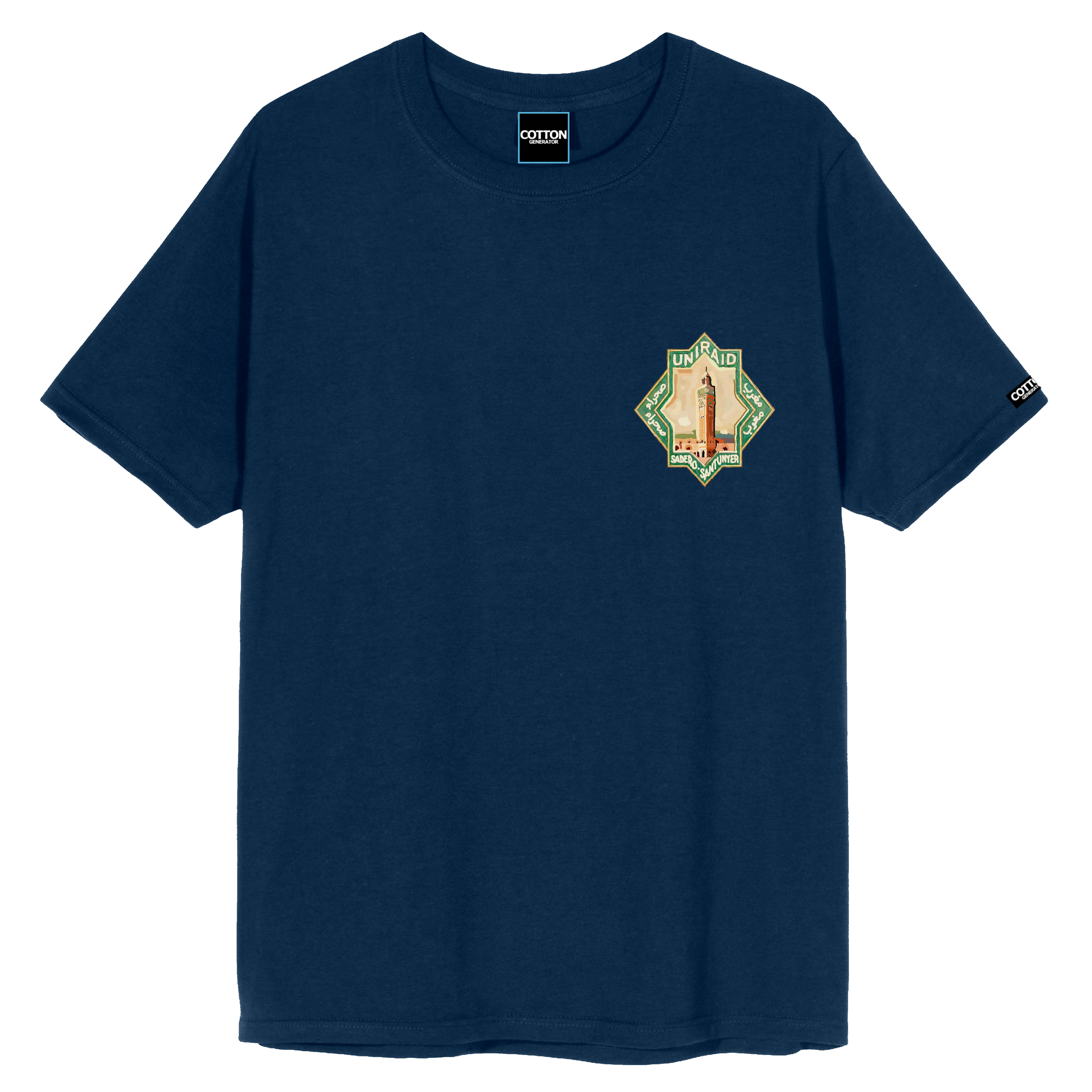 Camiseta Santunyer azul