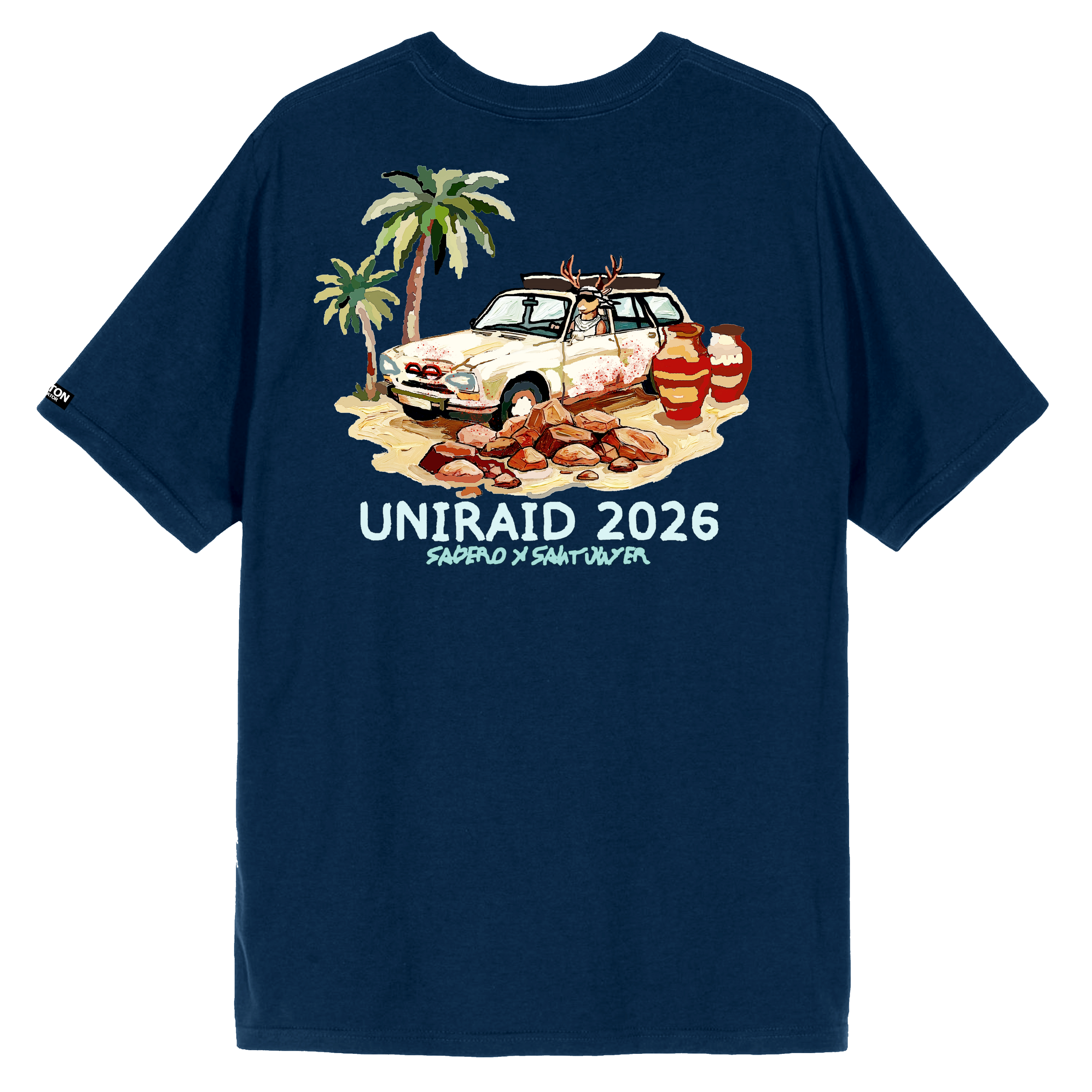 Camiseta Santunyer azul