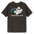 Camiseta courtside hits gris