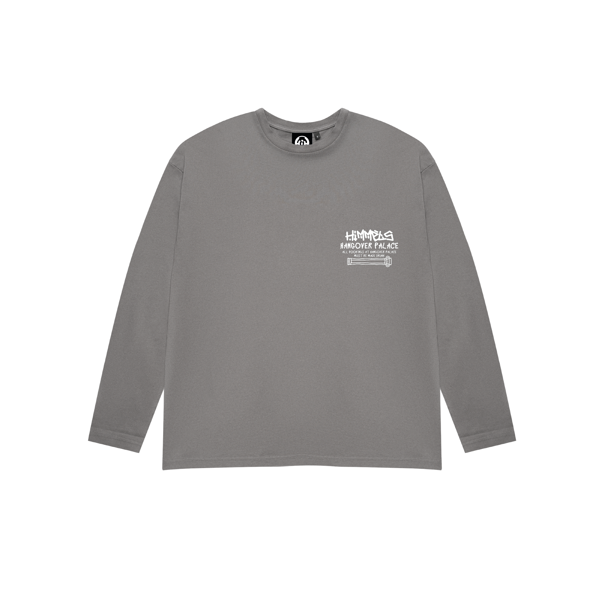 CAMISETA HANGOVER PALACE MANGA LARGA CHARCOAL