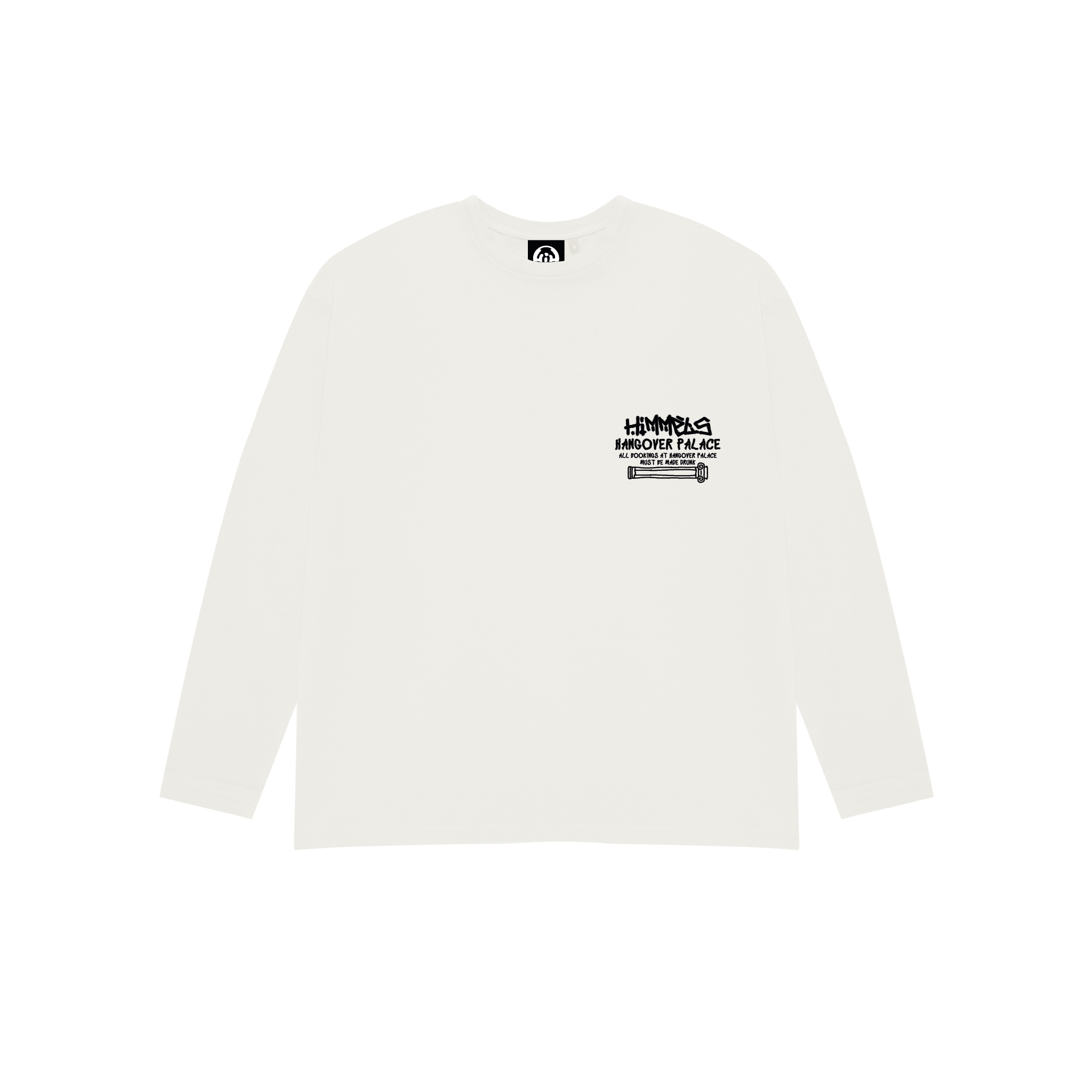 CAMISETA HANGOVER PALACE MANGA LARGA BLANCA