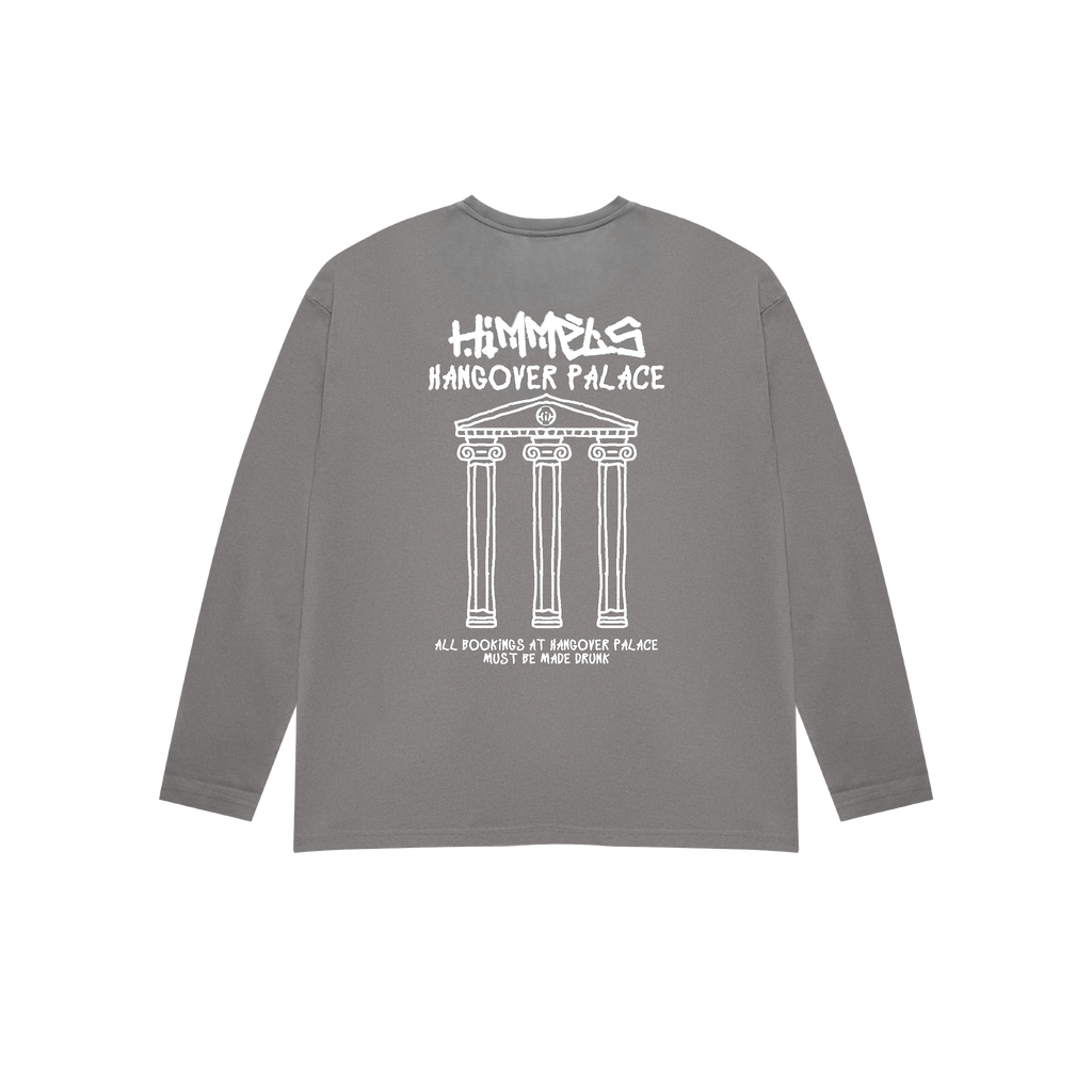 CAMISETA HANGOVER PALACE MANGA LARGA CHARCOAL