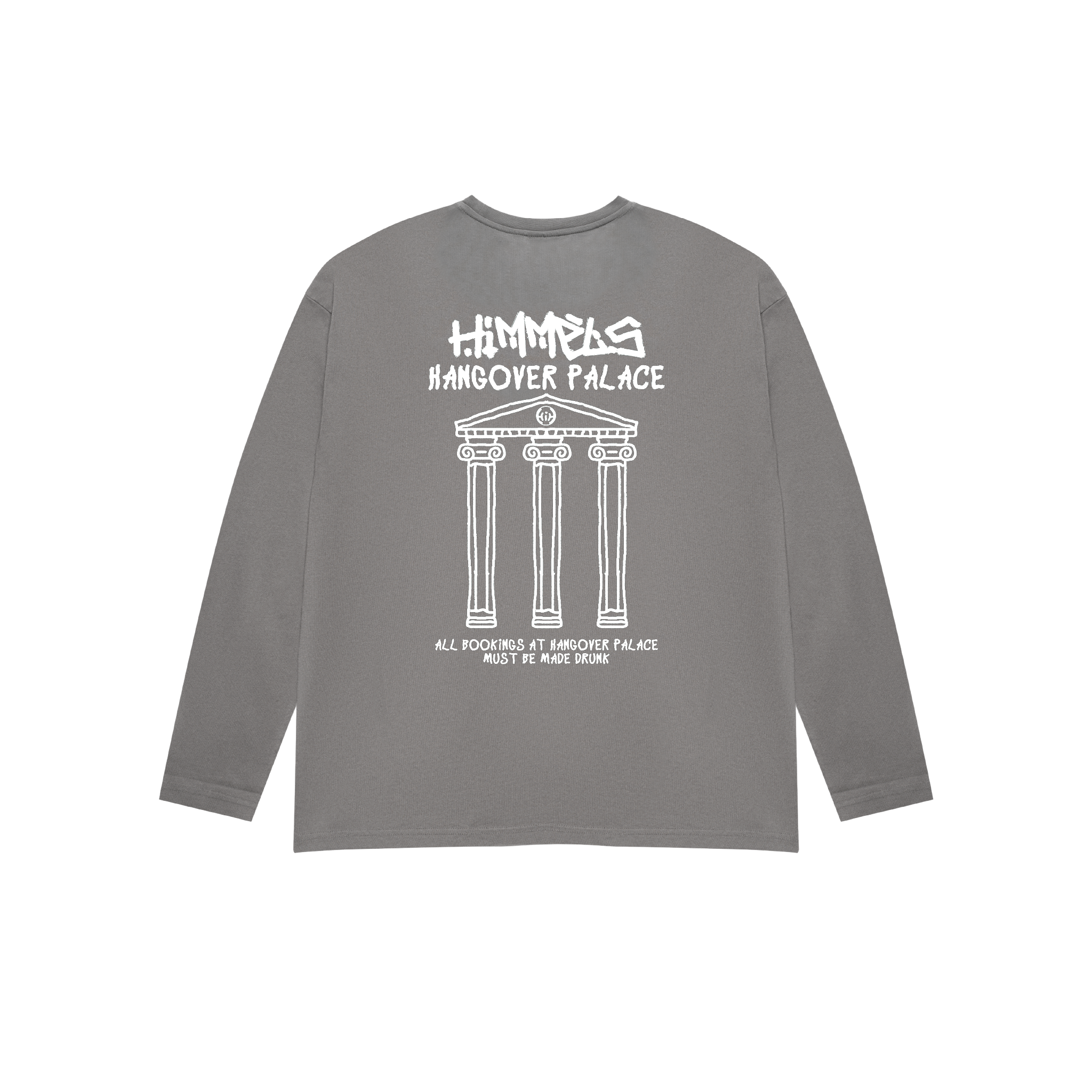 CAMISETA HANGOVER PALACE MANGA LARGA CHARCOAL