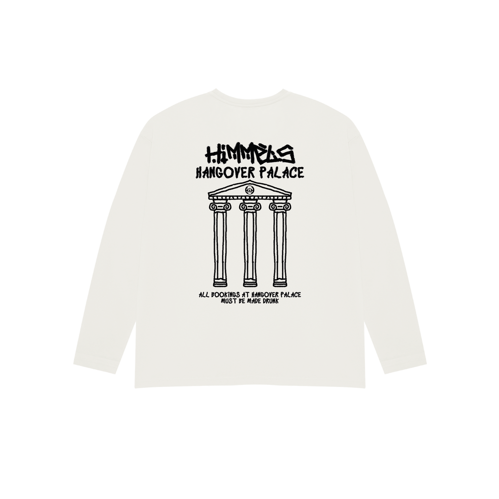 CAMISETA HANGOVER PALACE MANGA LARGA BLANCA