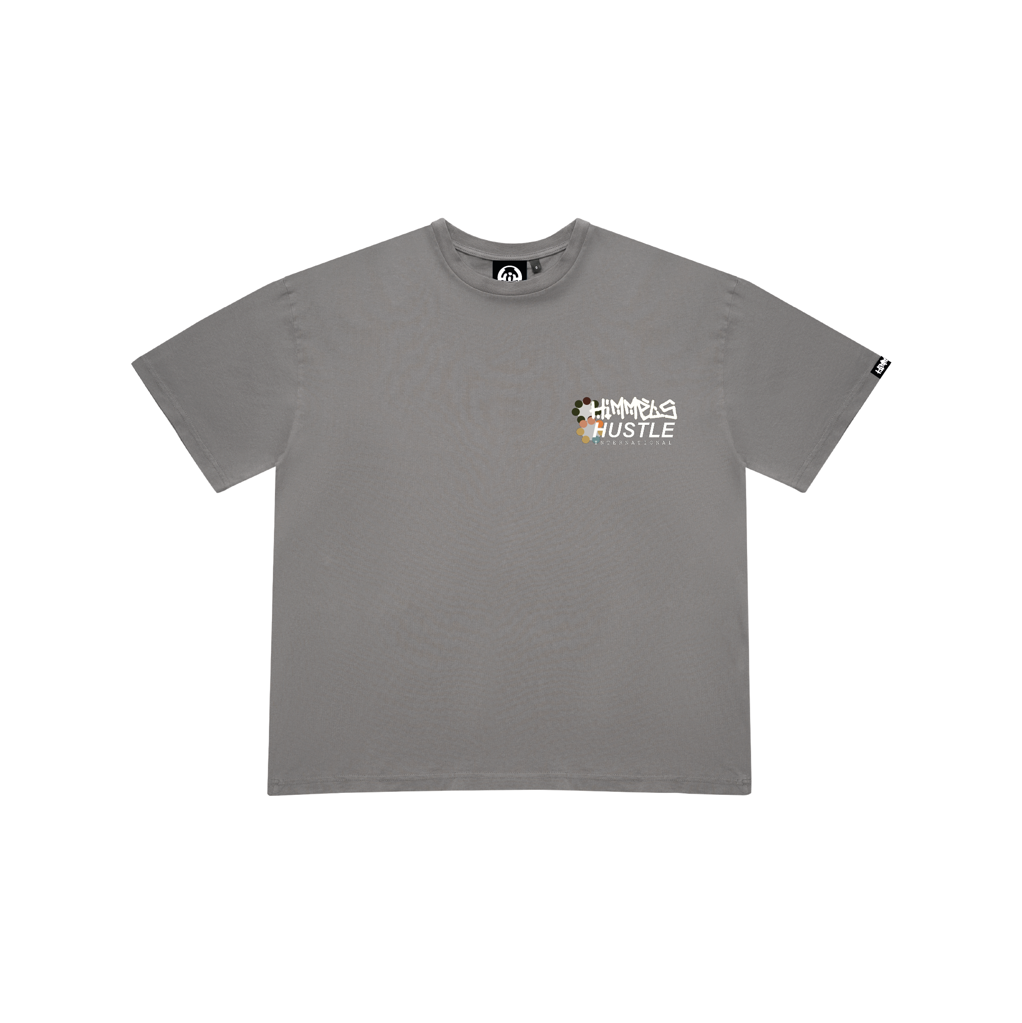 CAMISETA HUSTLE CHARCOAL