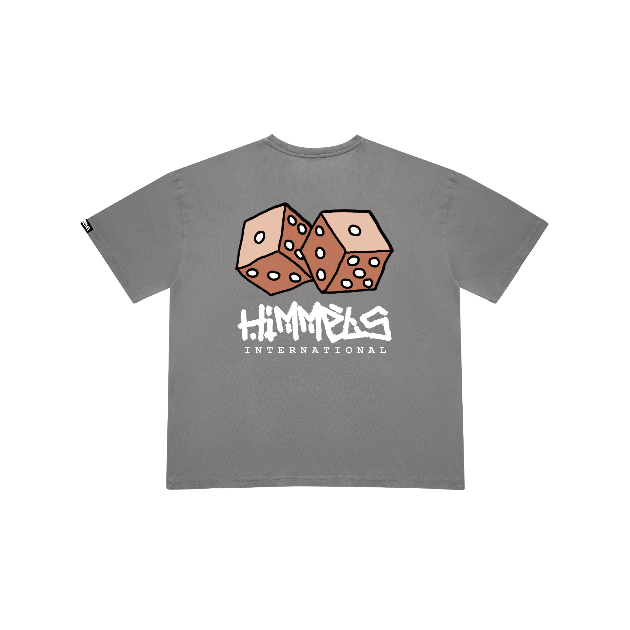 CAMISETA HUSTLE CHARCOAL
