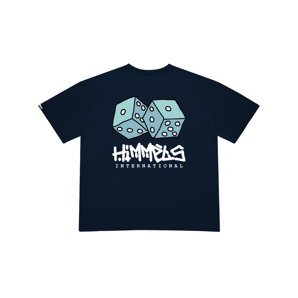 CAMISETA HUSTLE AZUL MARINO