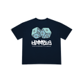 CAMISETA HUSTLE AZUL MARINO