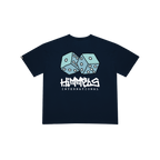 CAMISETA HUSTLE AZUL MARINO