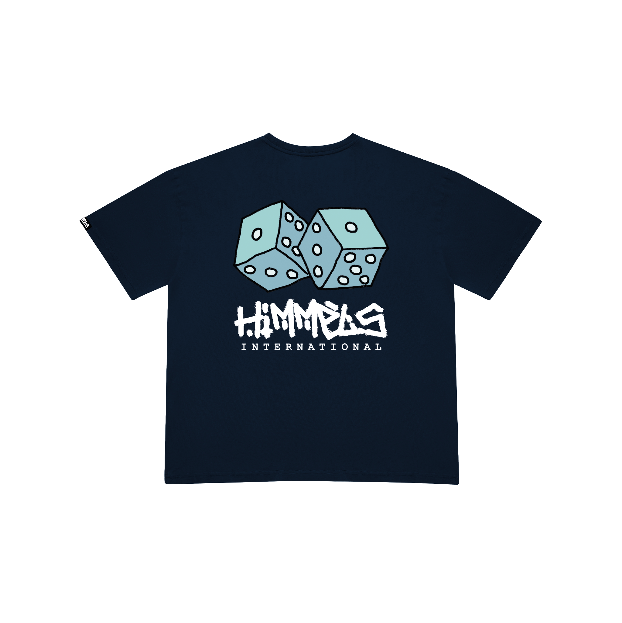 CAMISETA HUSTLE AZUL MARINO