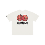 CAMISETA HUSTLE BLANCA