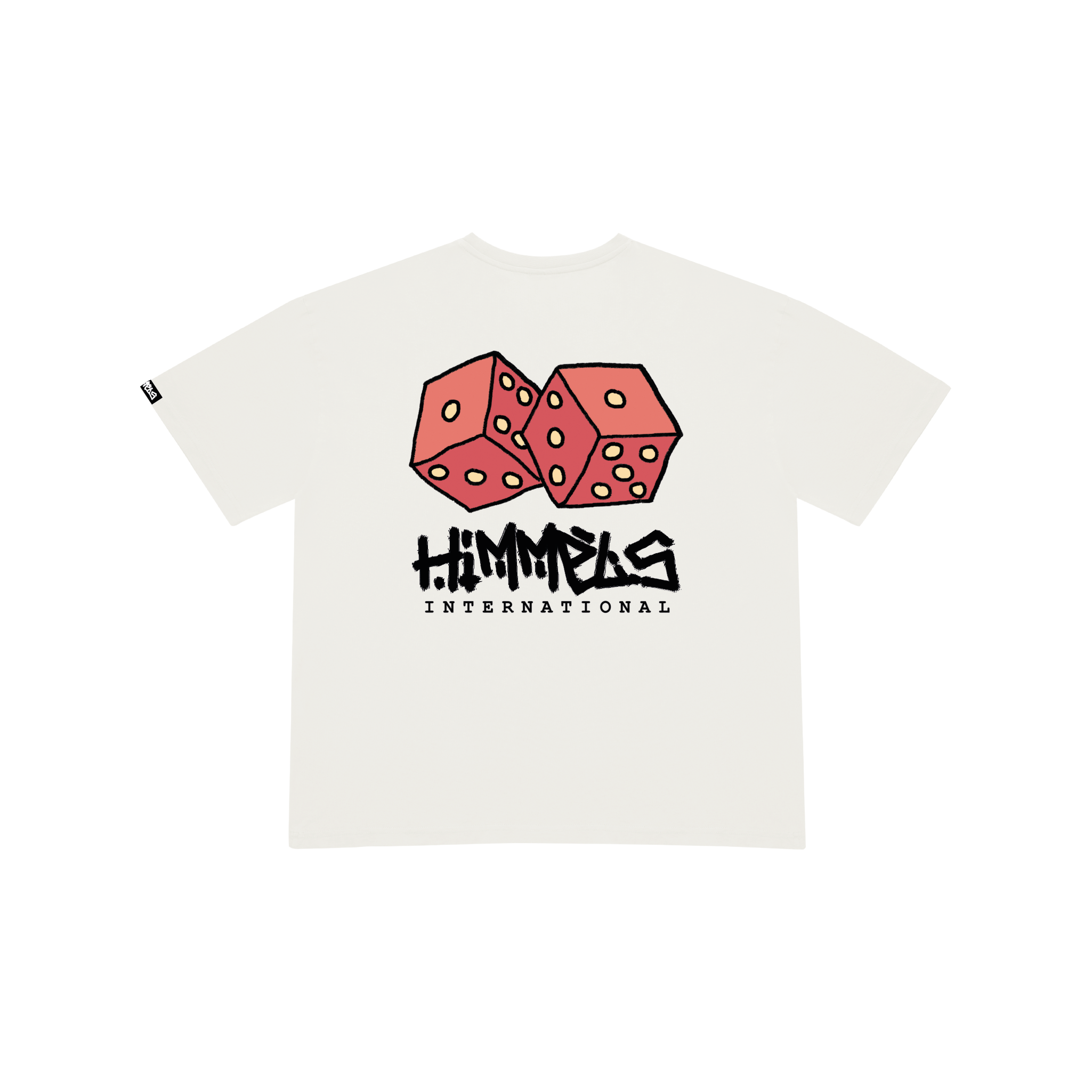CAMISETA HUSTLE BLANCA