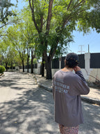 Camiseta summer manga larga gris