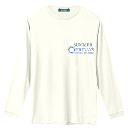 Camiseta summer manga larga blanca