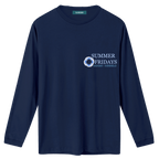 Camiseta summer manga larga azul