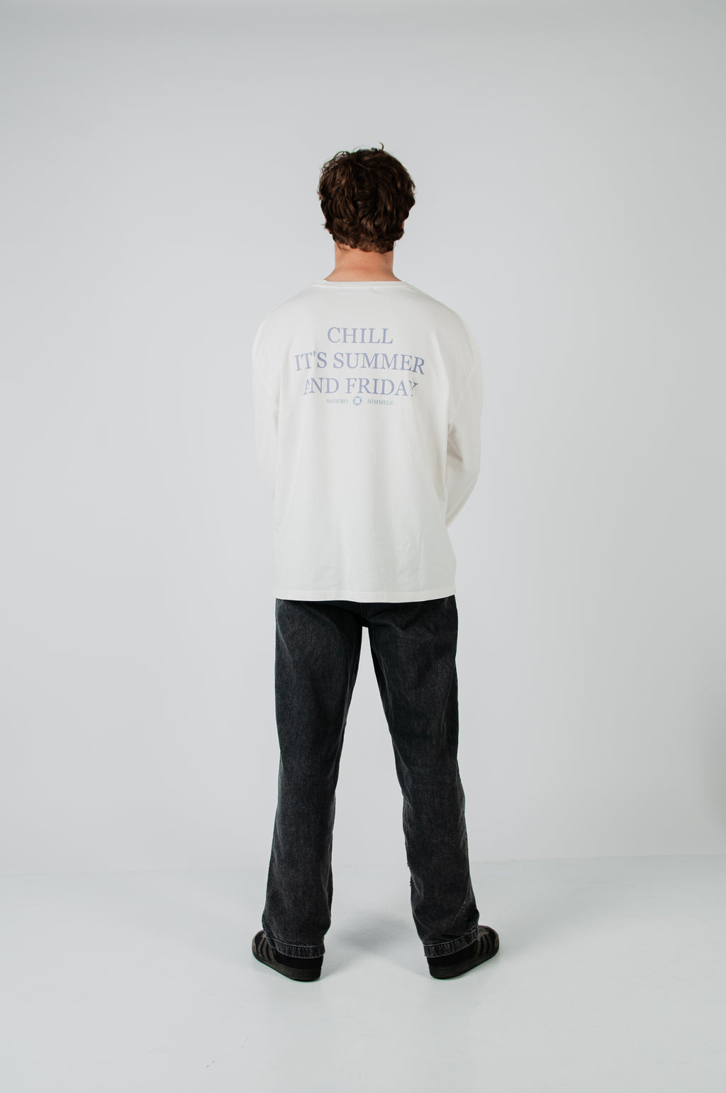 Camiseta summer manga larga blanca