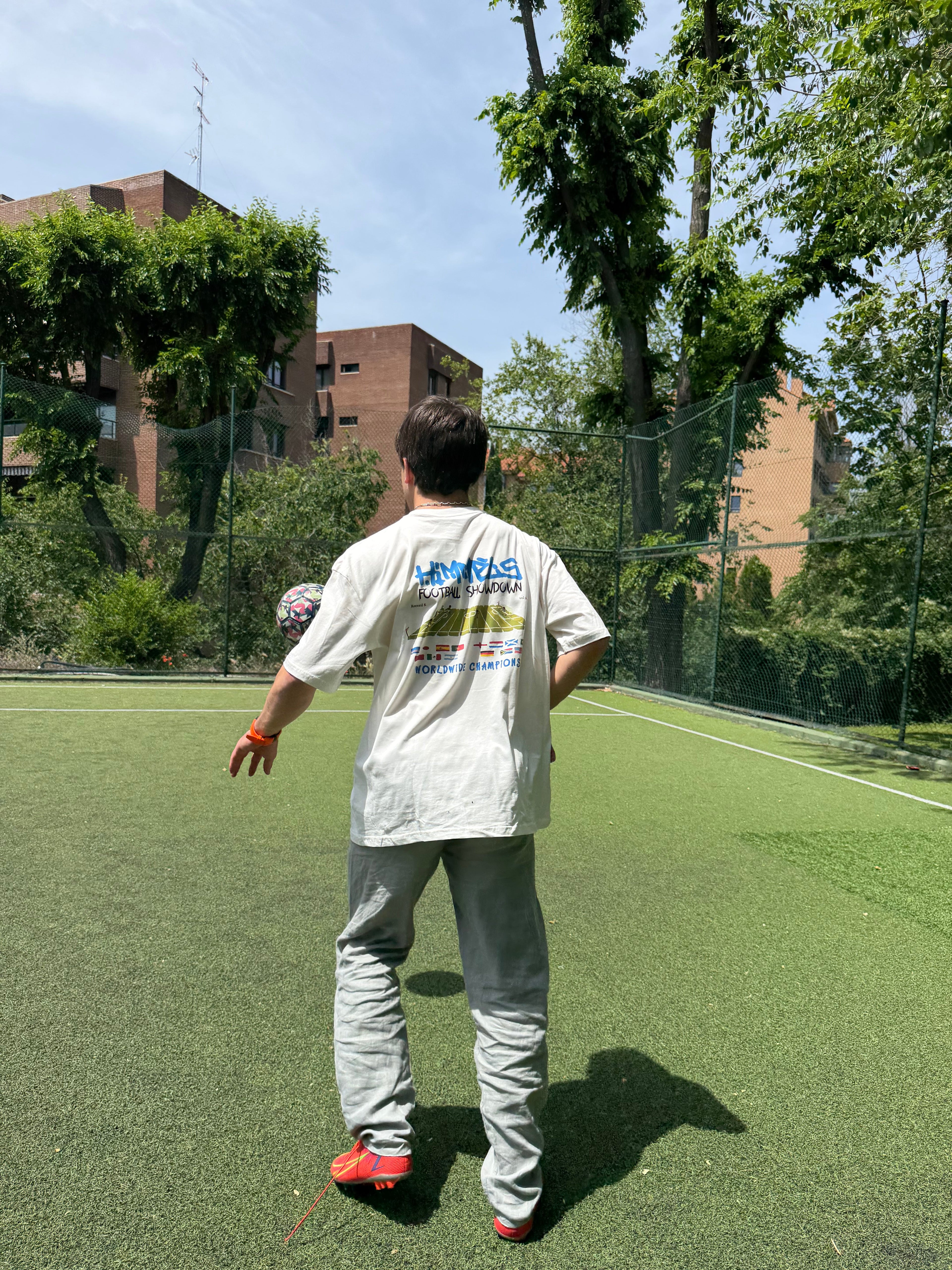 CAMISETA FOOTY SHOWDOWN WHITE