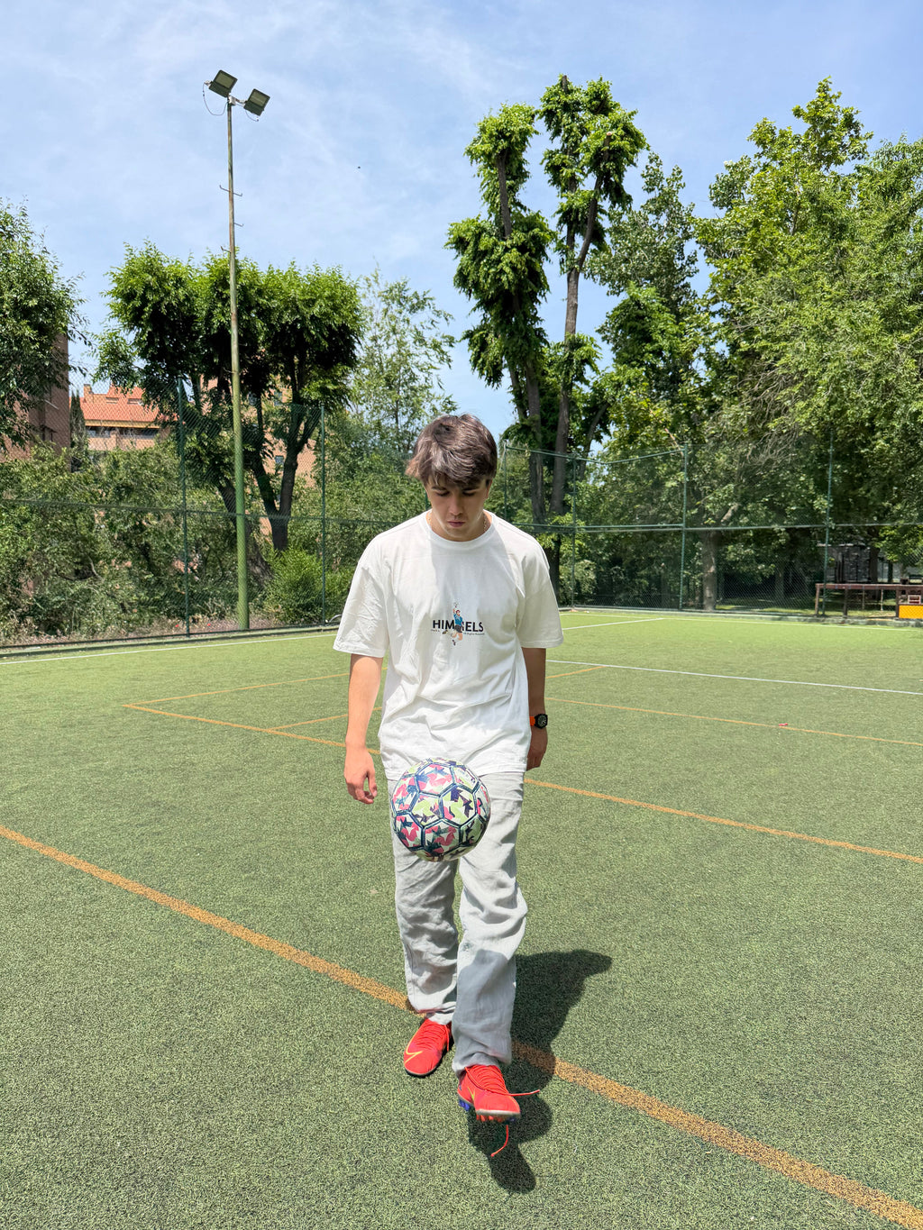 CAMISETA FOOTY SHOWDOWN WHITE