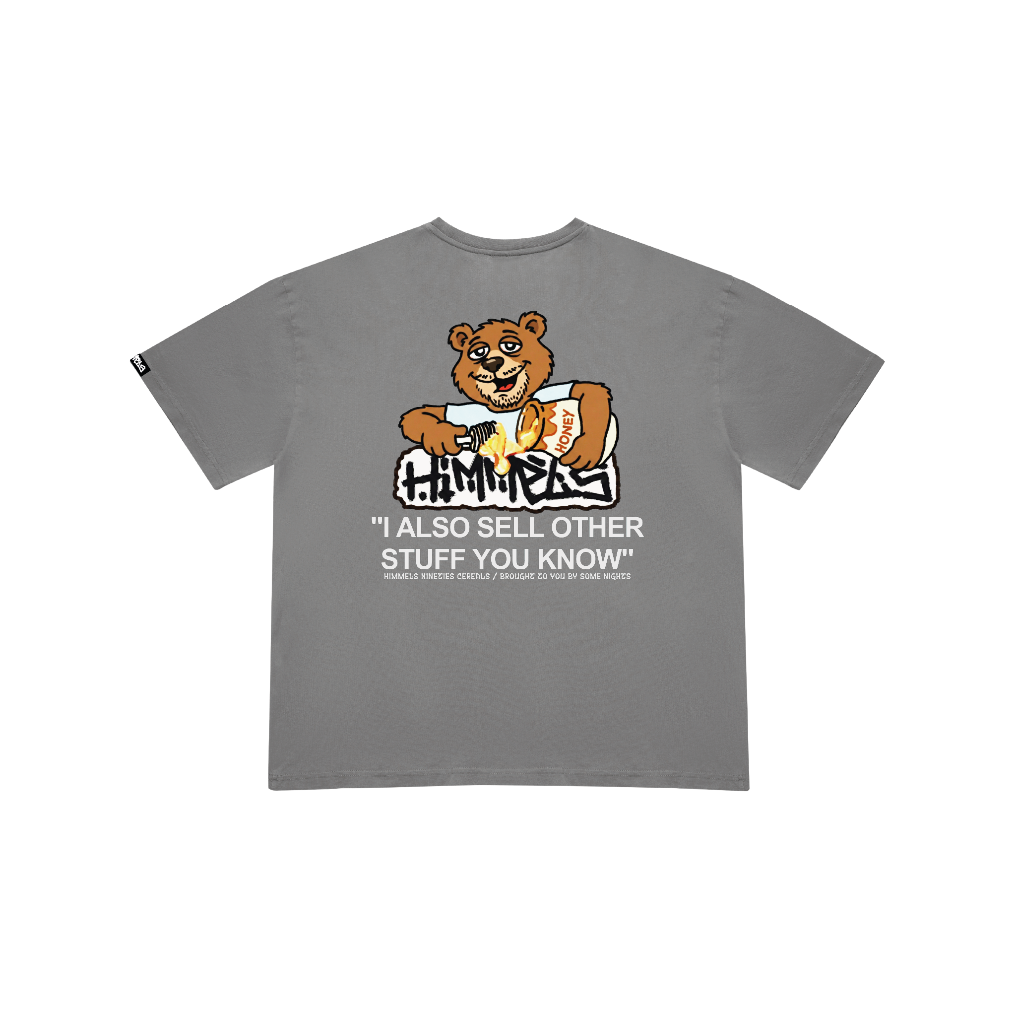 CAMISETA NINETIES CEREAL CHARCOAL