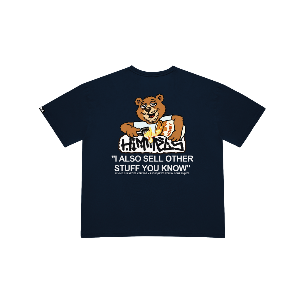 CAMISETA NINETIES CEREAL AZUL MARINO