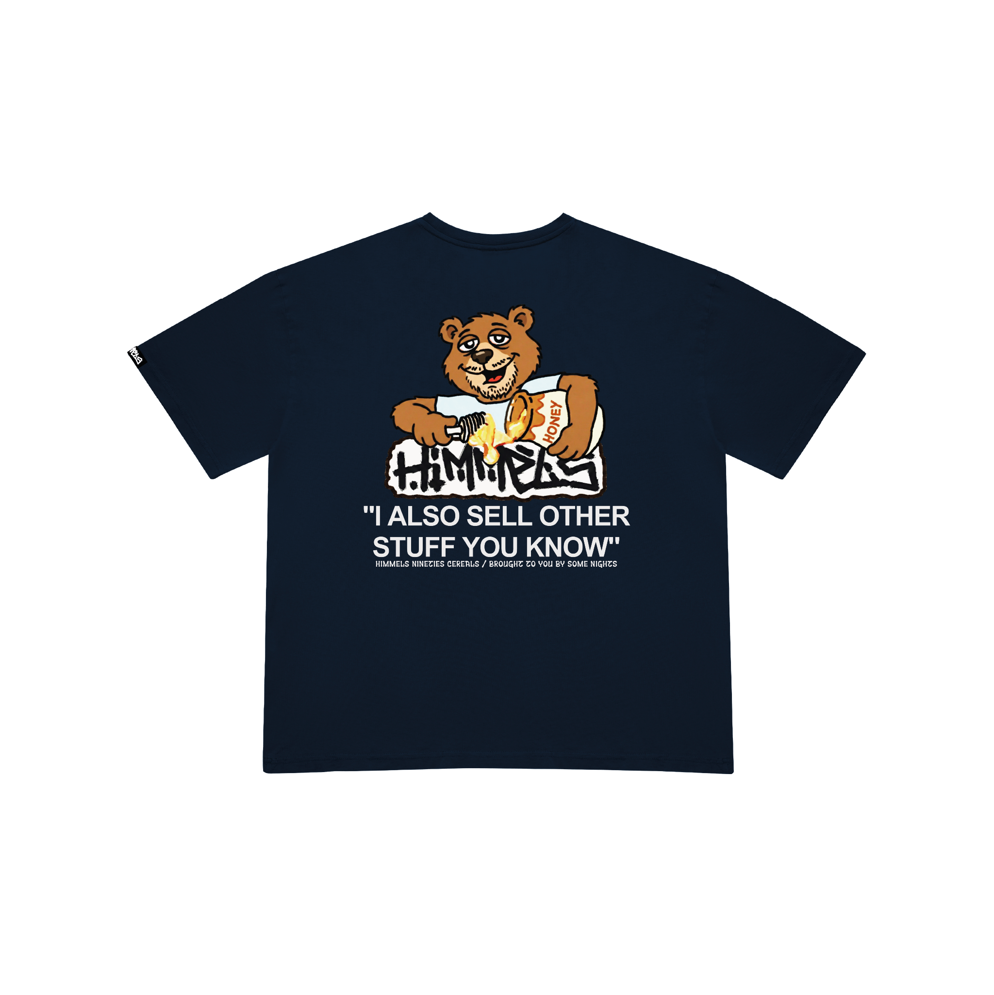 CAMISETA NINETIES CEREAL AZUL MARINO