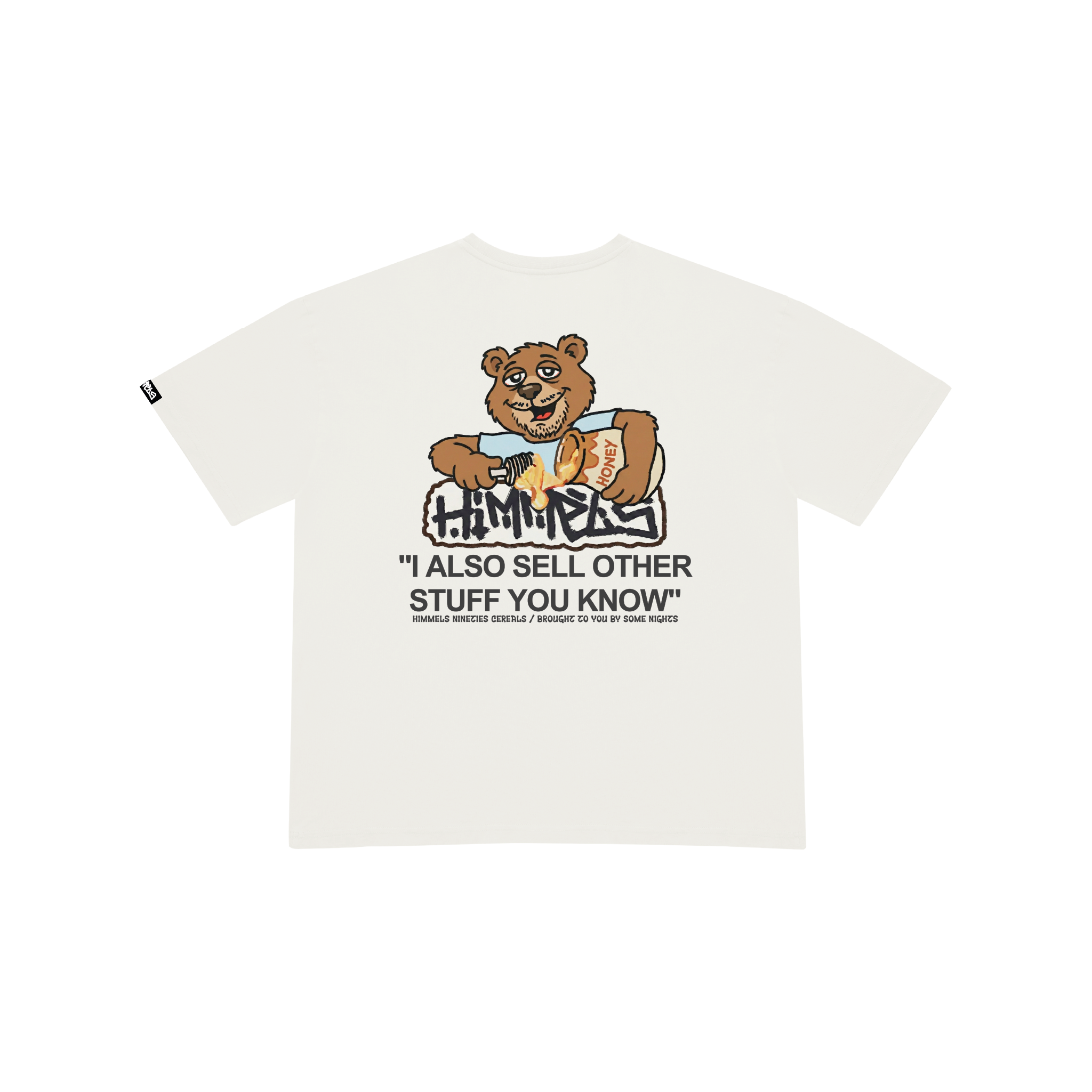 CAMISETA NINETIES CEREAL BLANCA