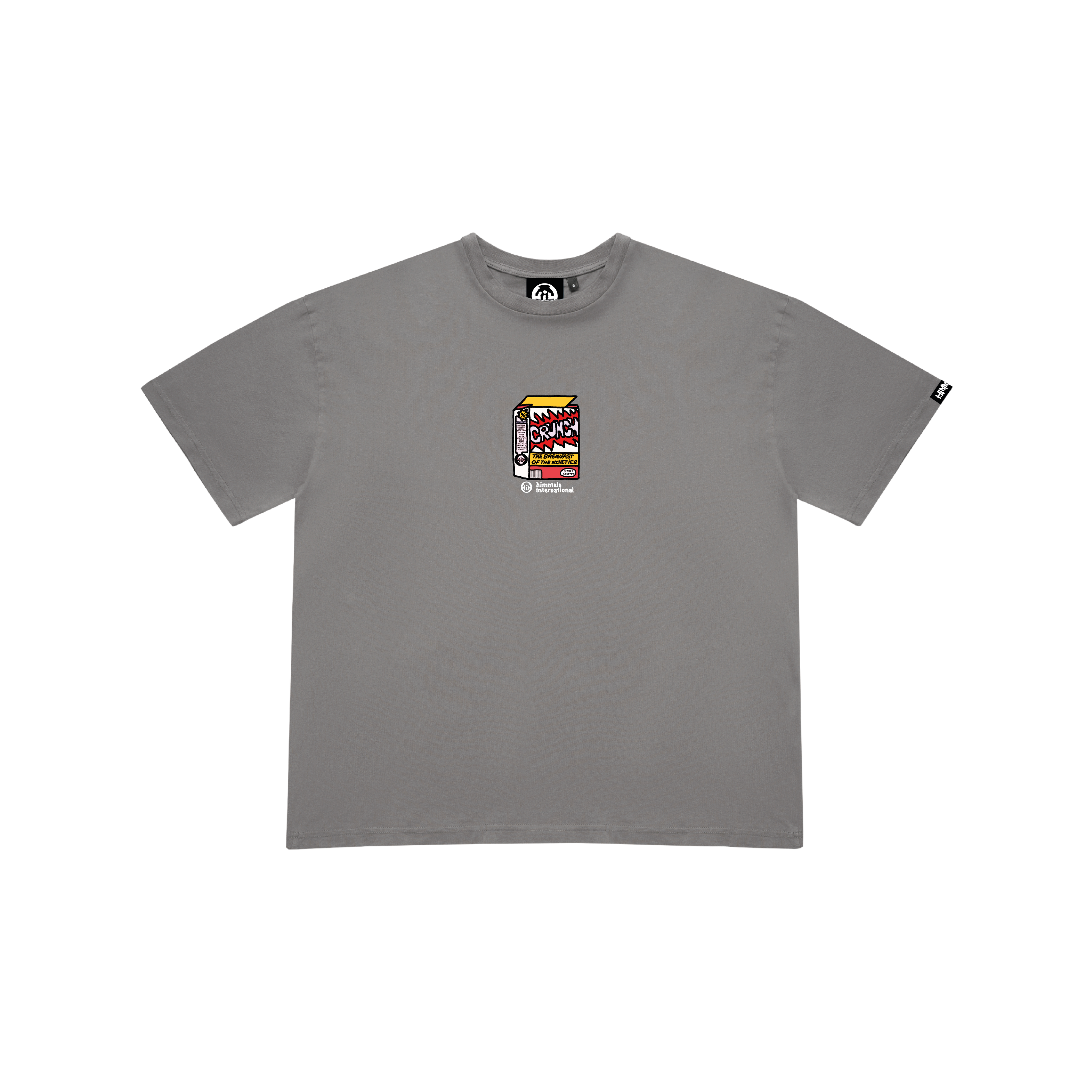 CAMISETA NINETIES CEREAL CHARCOAL