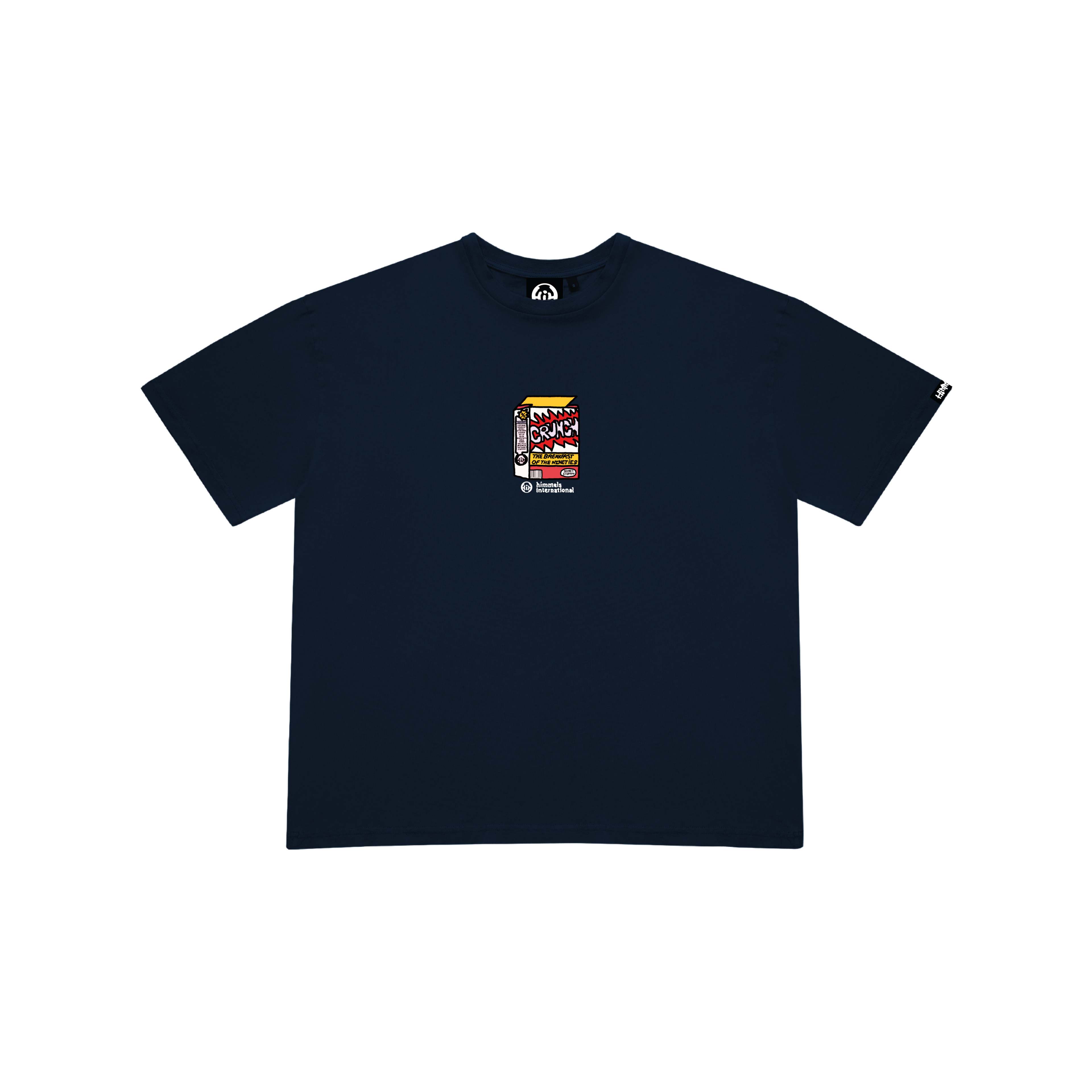 CAMISETA NINETIES CEREAL AZUL MARINO