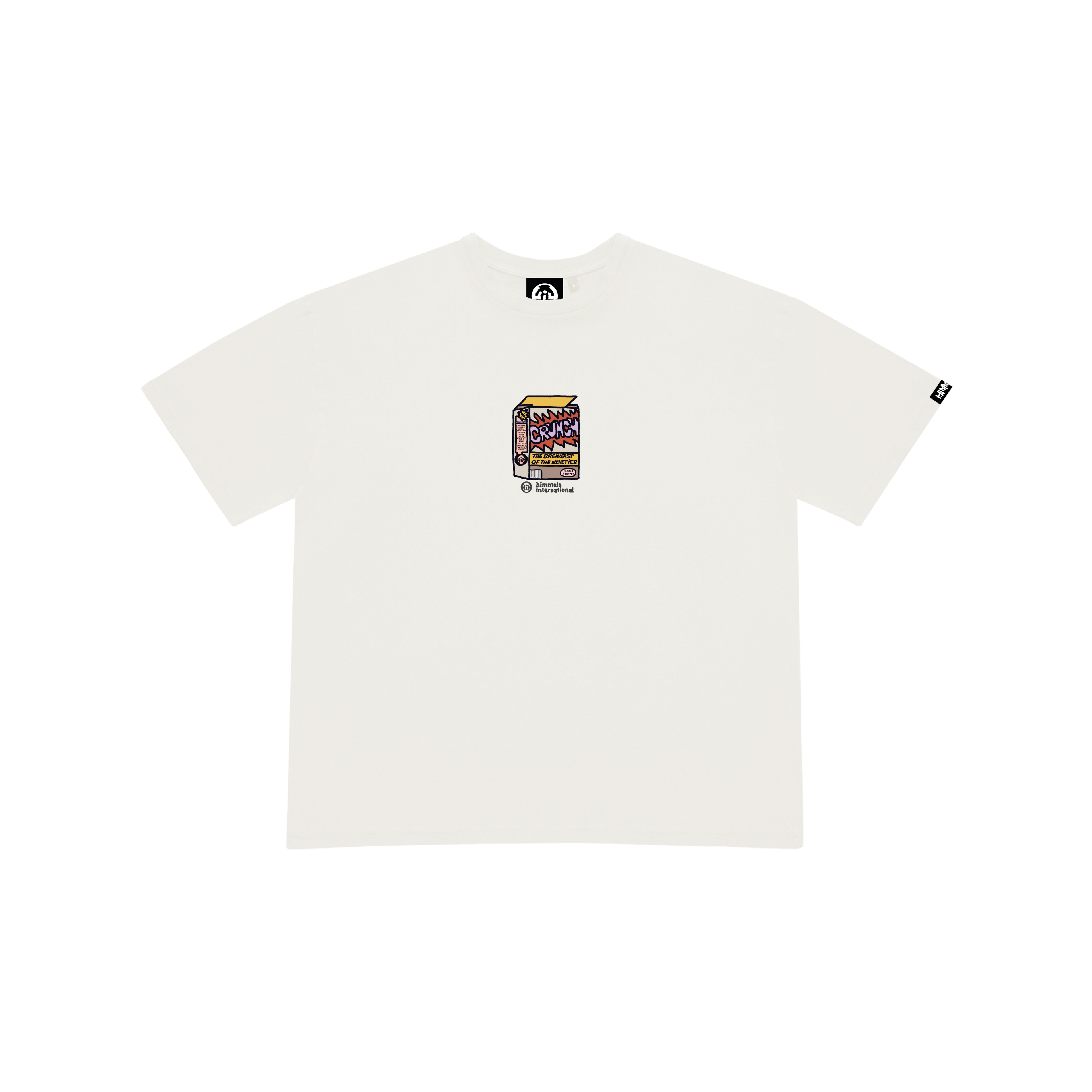 CAMISETA NINETIES CEREAL BLANCA