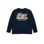 CAMISETA ORGANIC ISSUES MANGA LARGA AZUL MARINO