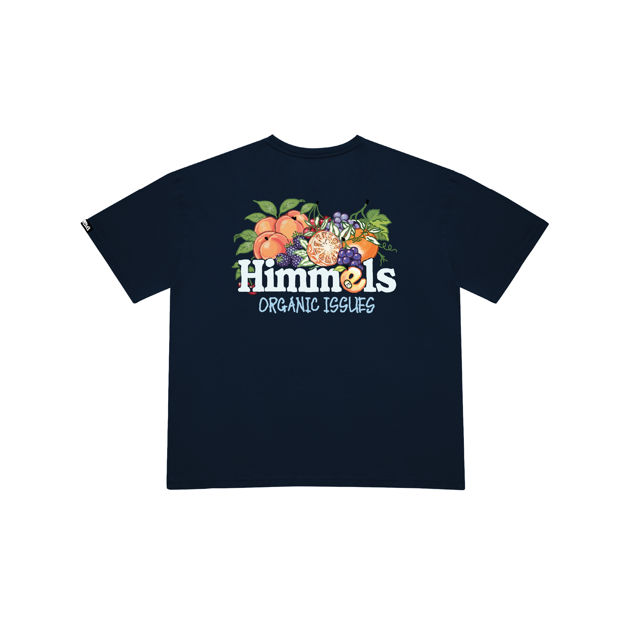 CAMISETA ORGANIC ISSUES AZUL MARINO