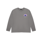 CAMISETA ORGANIC ISSUES MANGA LARGA CHARCOAL
