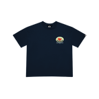 CAMISETA ORGANIC ISSUES AZUL MARINO